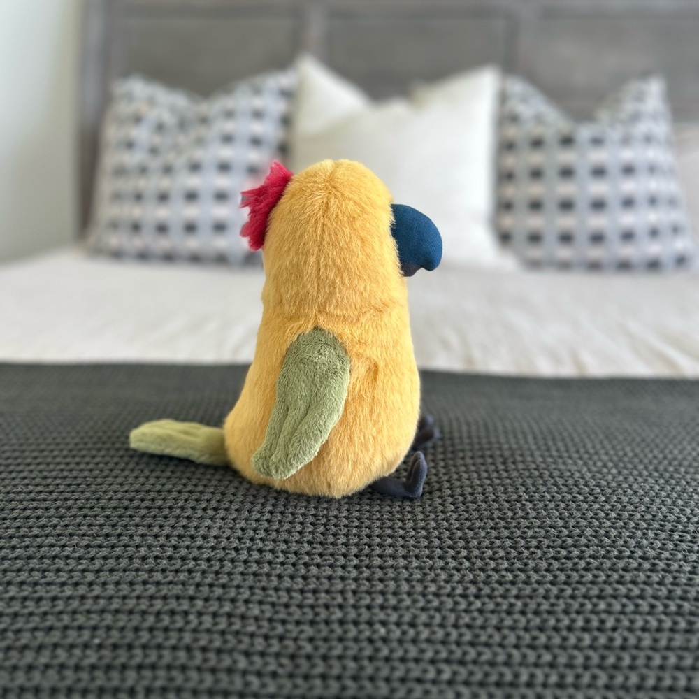 Jellycat plush - retired budgeby parrot
